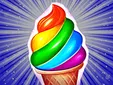 frosty ice cream icy dessert