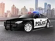 police car drive