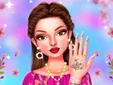 celebrity spring manicure design