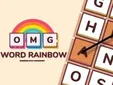 omg word rainbow