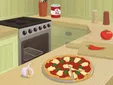 pizza margherita cooking with emma
