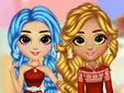 rainbow girls christmas outfits