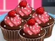 saras cooking class raspberry chocolate cupcakes