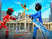 Stickman Police VS Gangsters Street Fight